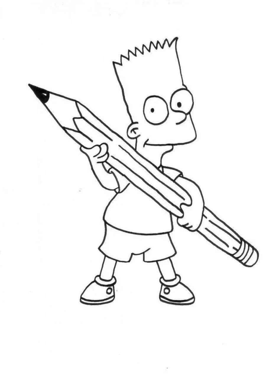 Desenhos de Pencil Para Colorir 37
