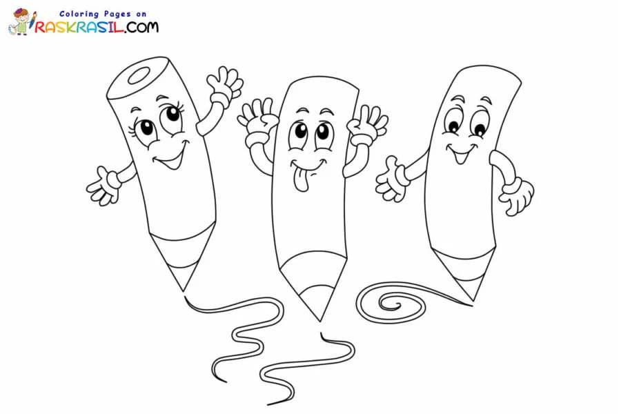 Desenhos de Pencil Para Colorir 4