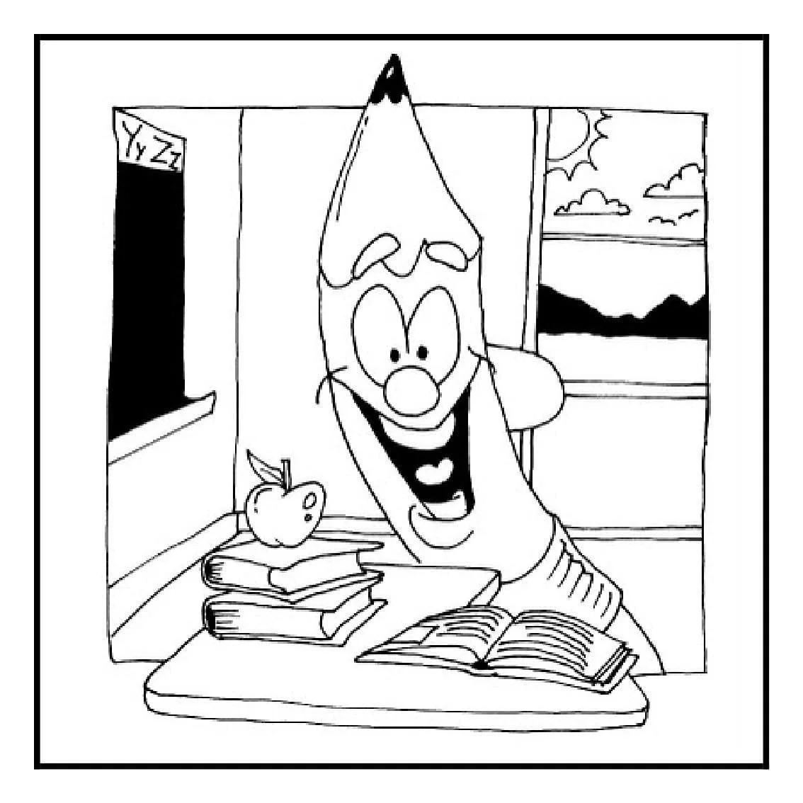 Desenhos de Pencil Para Colorir 41