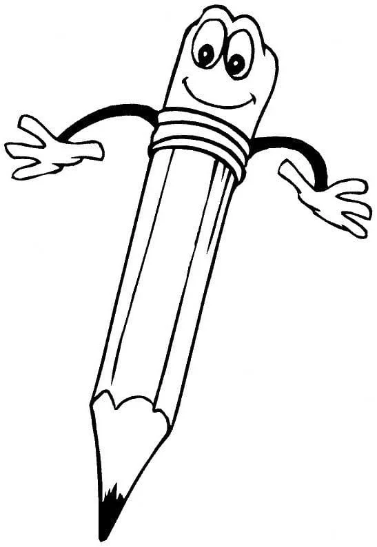 Desenhos de Pencil Para Colorir 42
