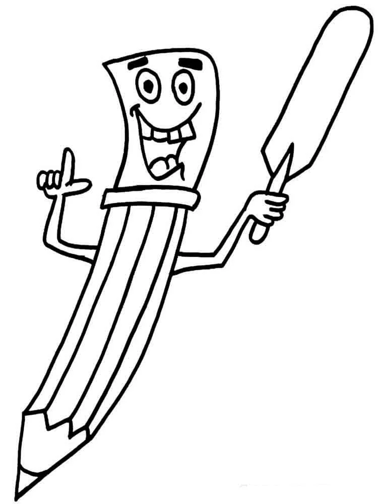 Desenhos de Pencil Para Colorir 61