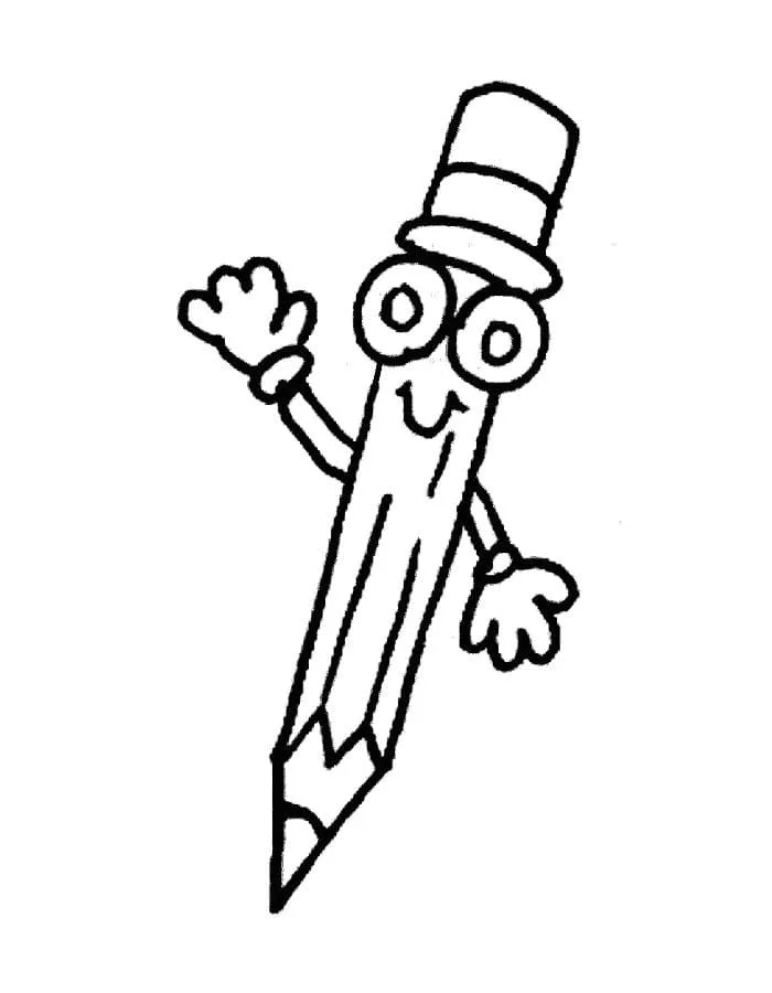 Desenhos de Pencil Para Colorir 65