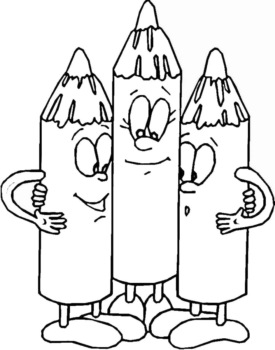 Desenhos de Pencil Para Colorir 71