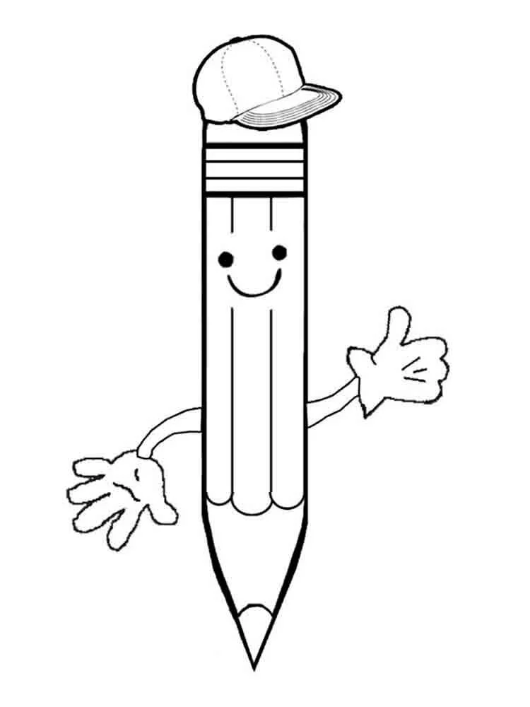 Desenhos de Pencil Para Colorir 75
