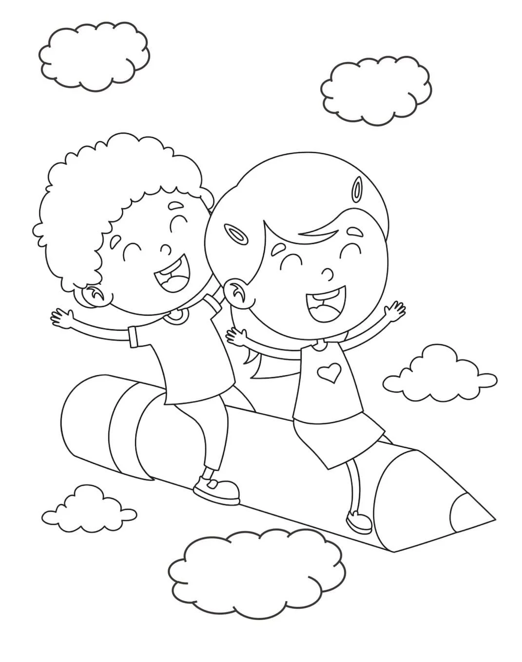 Desenhos de Pencil Para Colorir 8