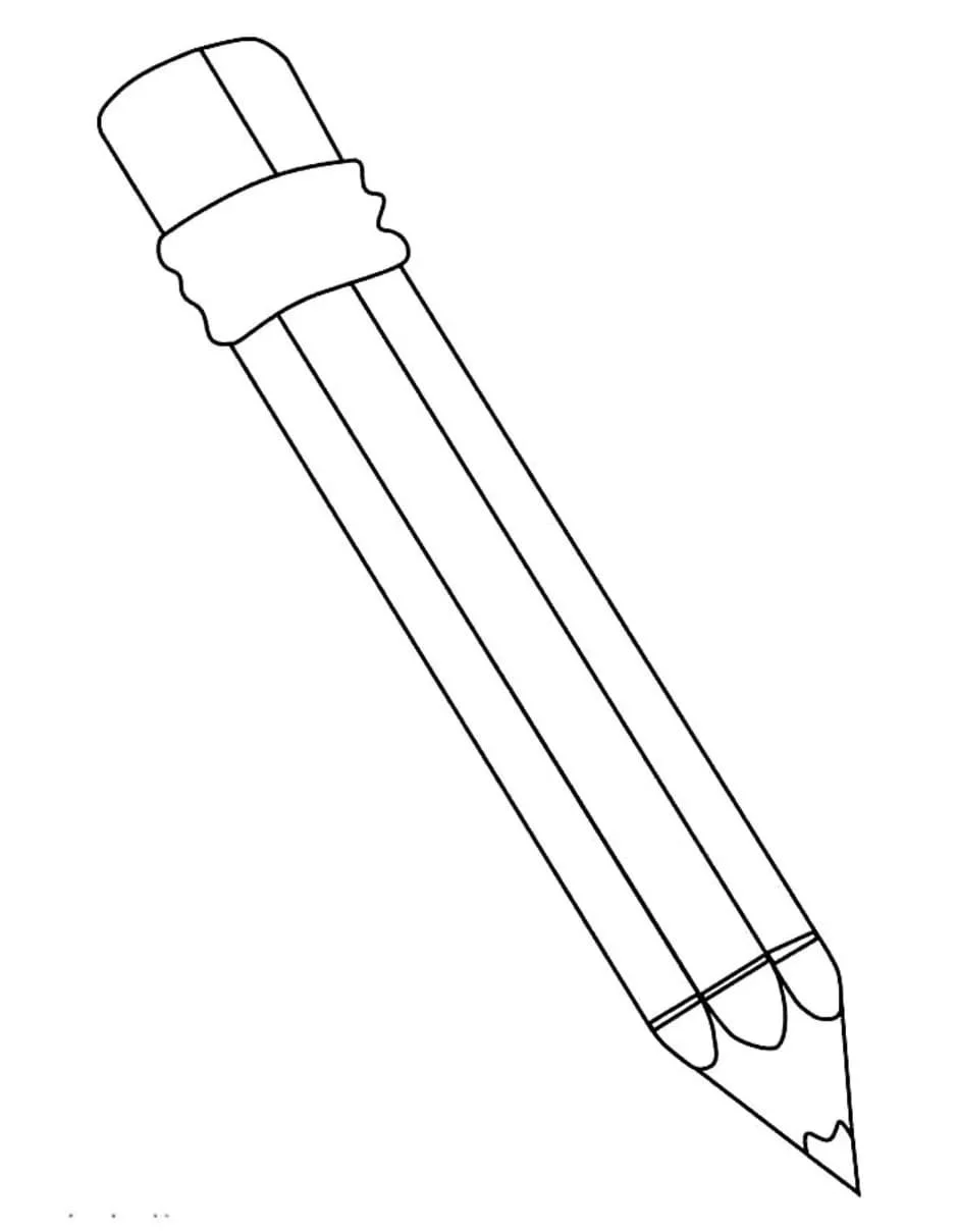 Desenhos de Pencil Para Colorir 83