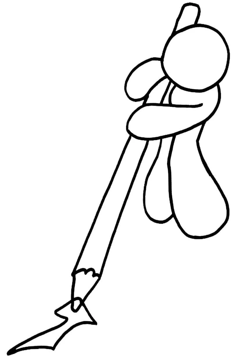 Desenhos de Pencil Para Colorir 9