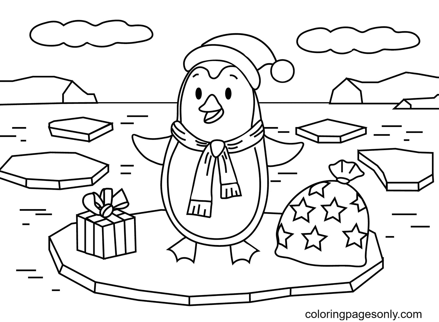 Pinguin Ausmalbilder 25