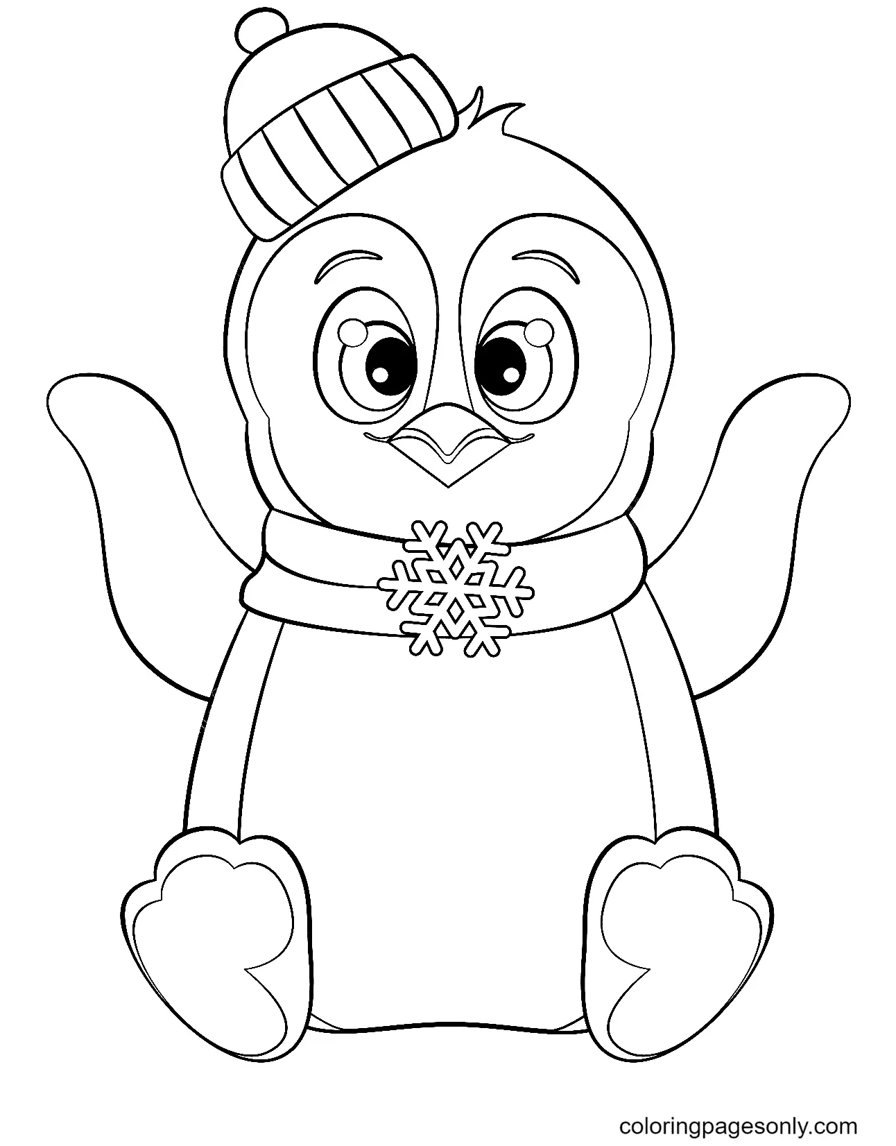 Pinguin Ausmalbilder 40