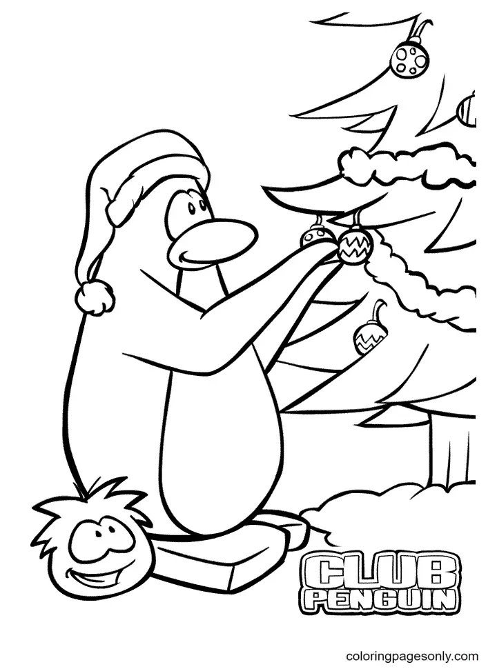 Pinguin Ausmalbilder 46