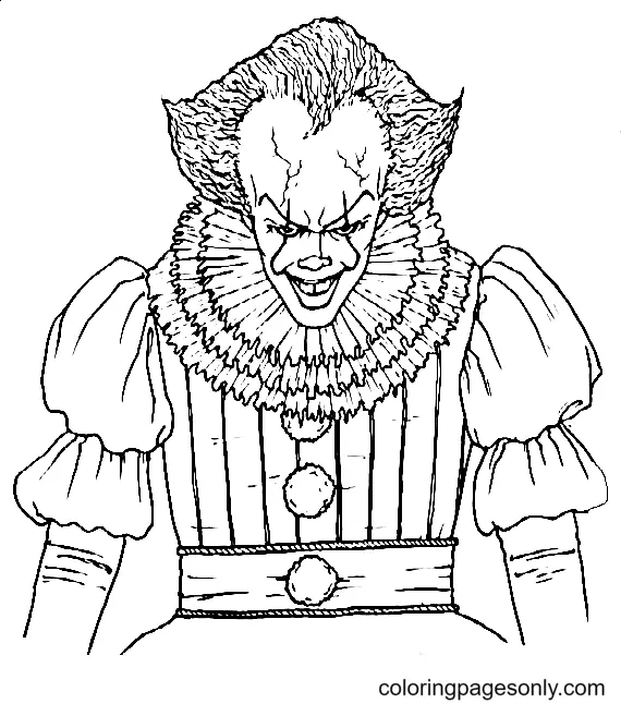Pennywise Coloring Pages 2