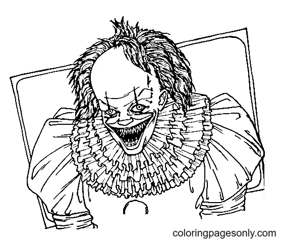Pennywise Coloring Pages 3