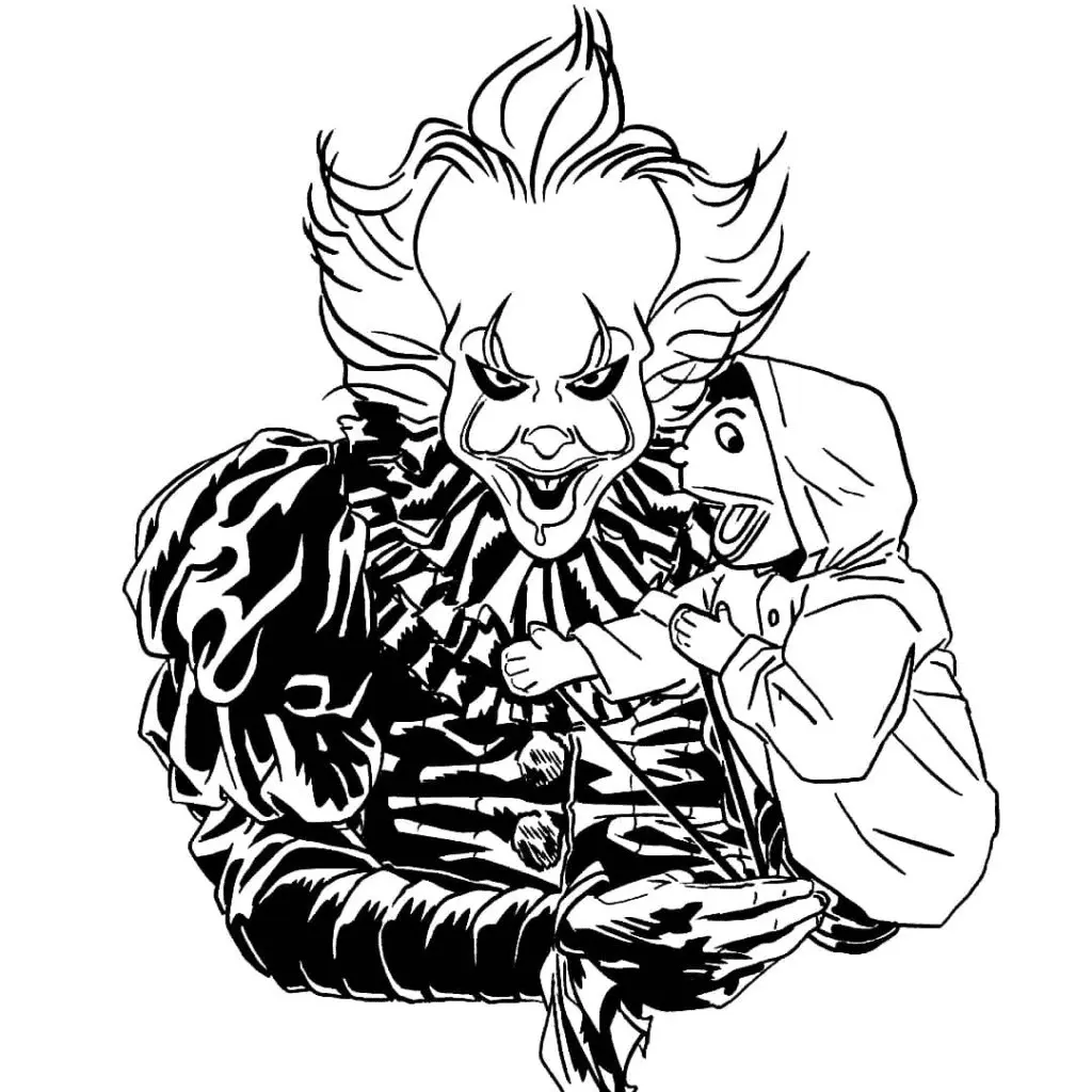 Pennywise Coloring Pages 54