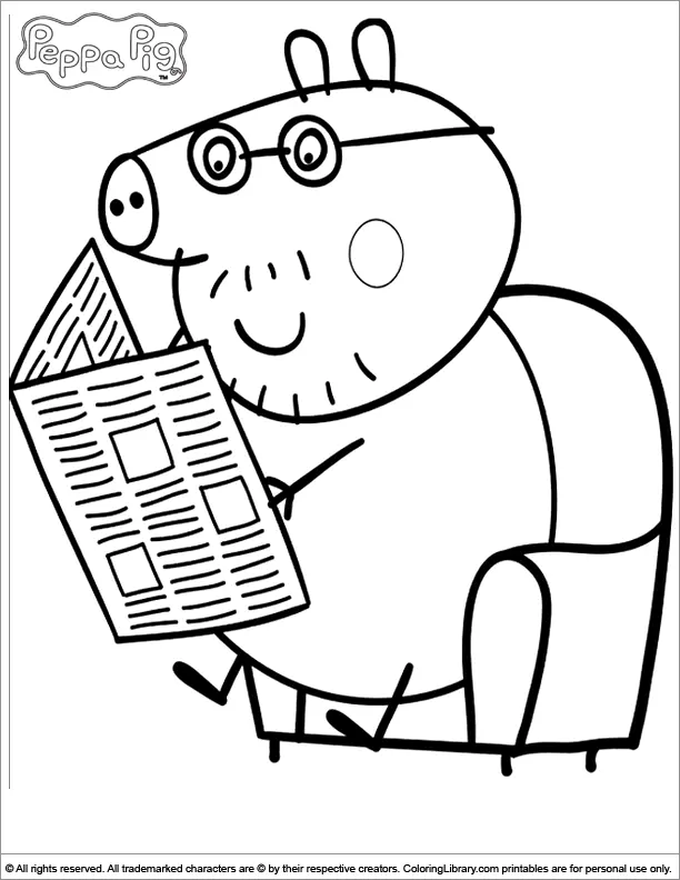 Peppa Pig Ausmalbilder 17