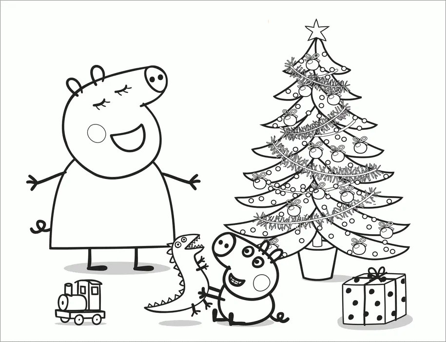 Peppa Pig Ausmalbilder 26