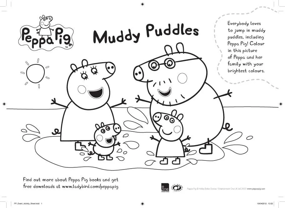Peppa Pig Ausmalbilder 34