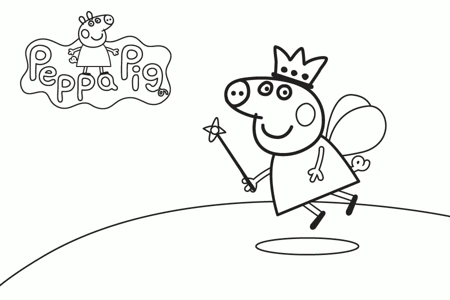 Peppa Pig Ausmalbilder 38