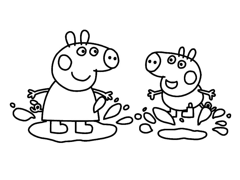 Peppa Pig Ausmalbilder 39