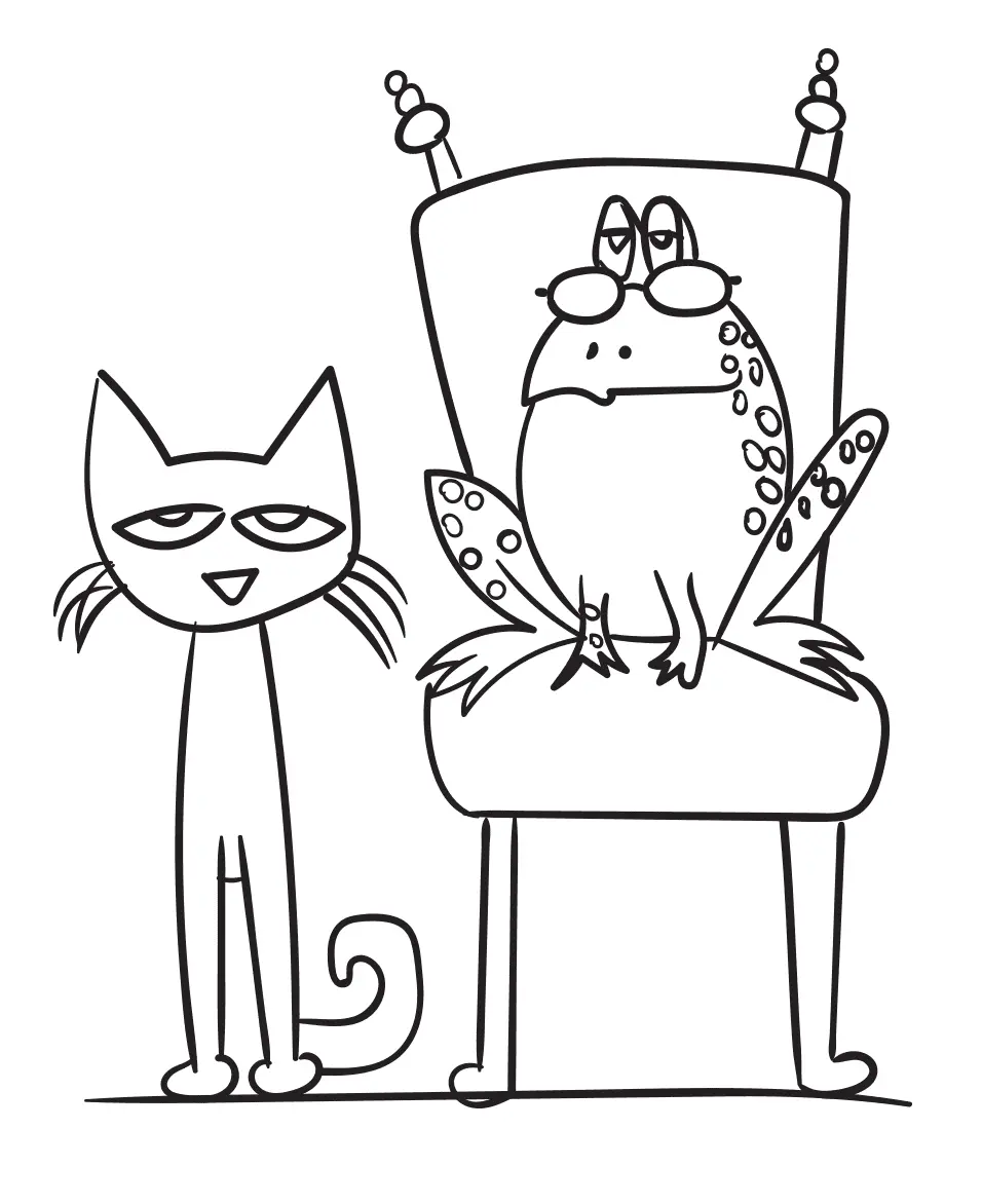 Pete The Cat Ausmalbilder 14