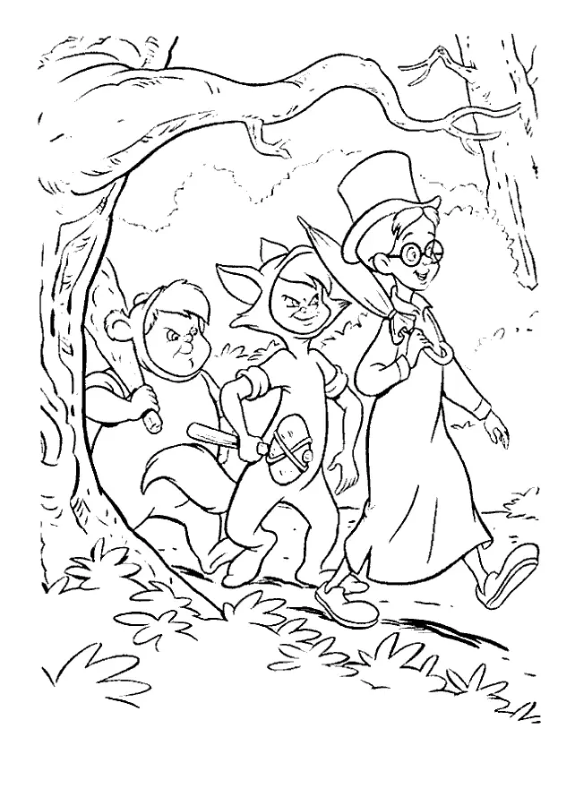 Peter Pan Coloring Pages 100