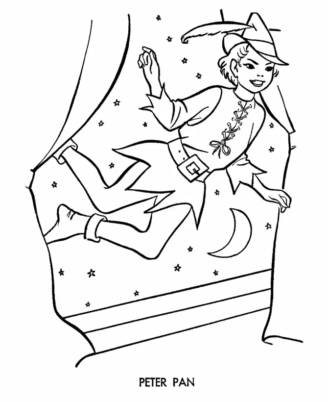 Peter Pan Coloring Pages 24