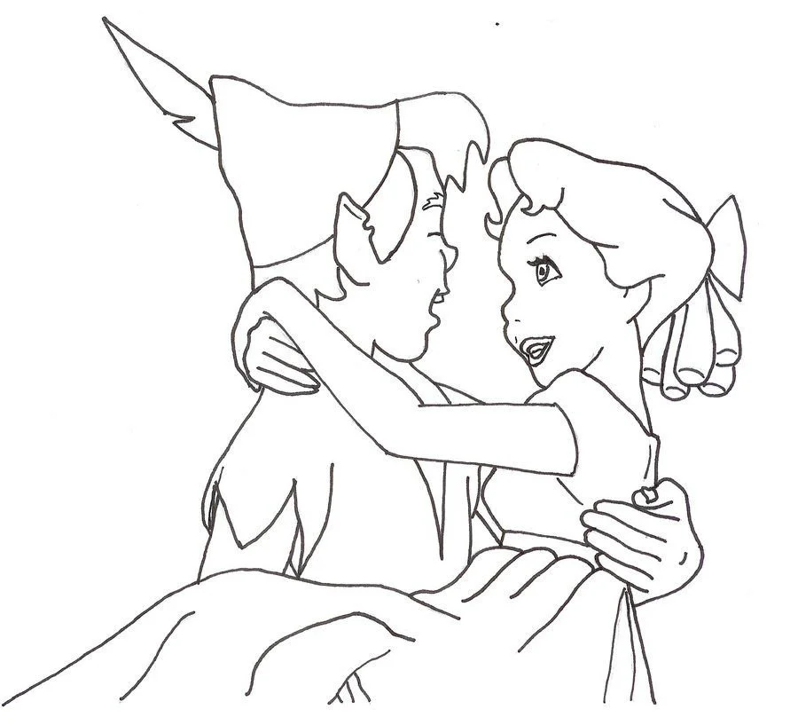 Peter Pan Coloring Pages 54