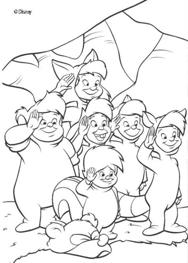Peter Pan Coloring Pages 64