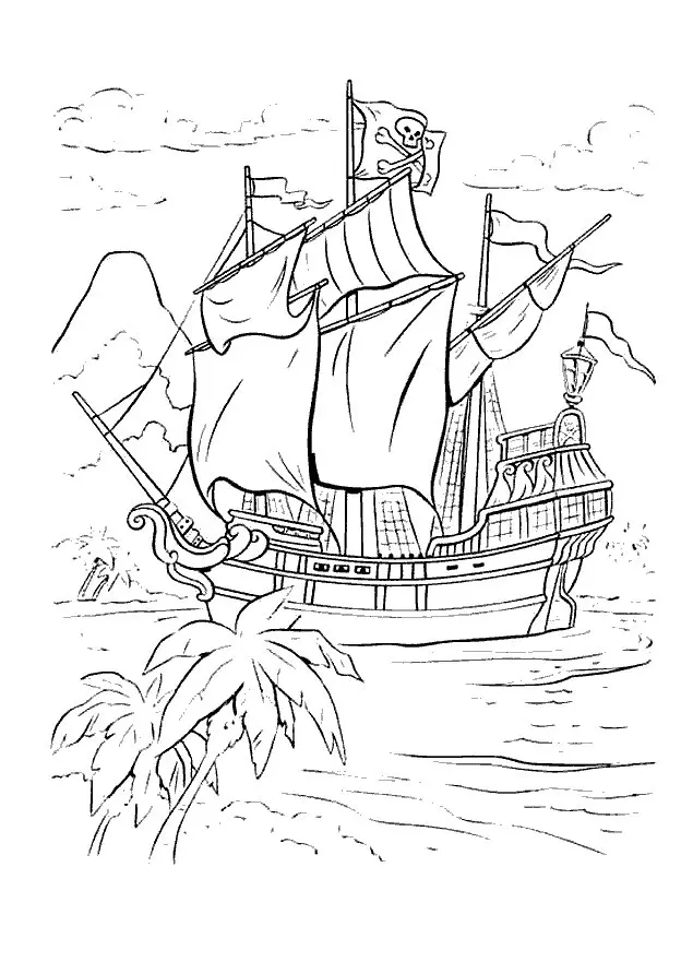 Peter Pan Coloring Pages 69
