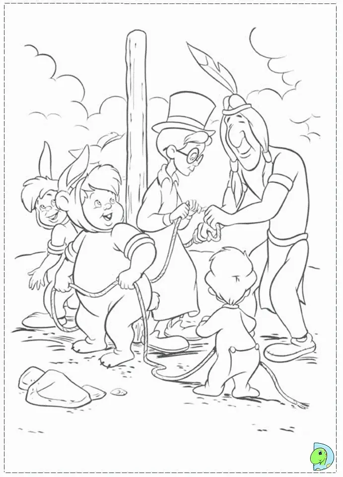 Peter Pan Coloring Pages 77