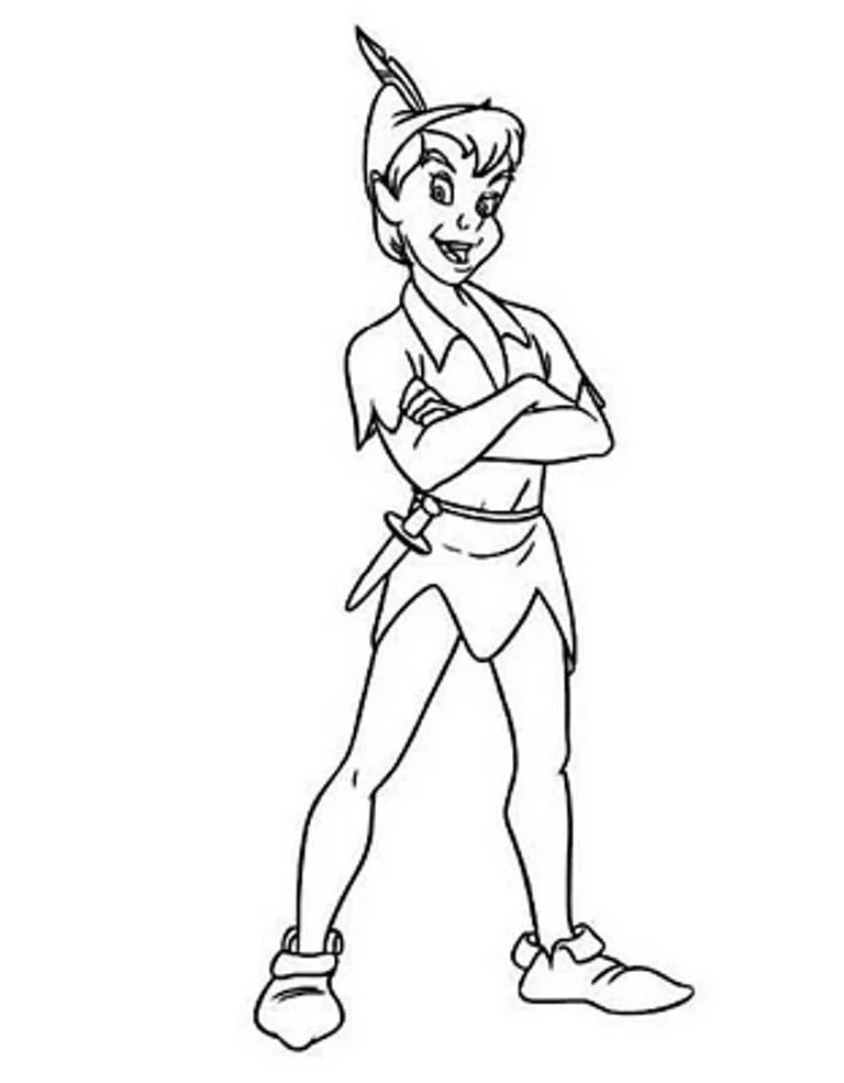 Peter Pan Coloring Pages 79