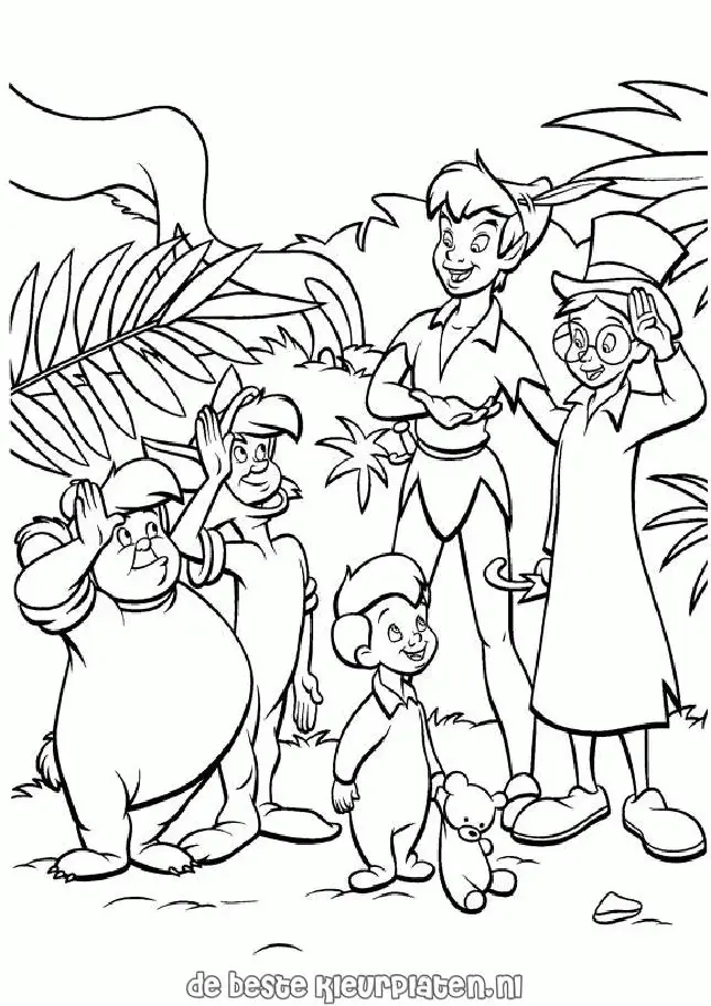 Peter Pan Coloring Pages 80