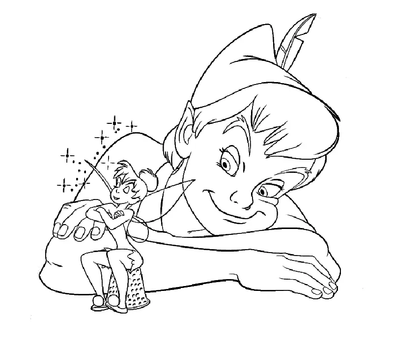 Peter Pan Coloring Pages 91