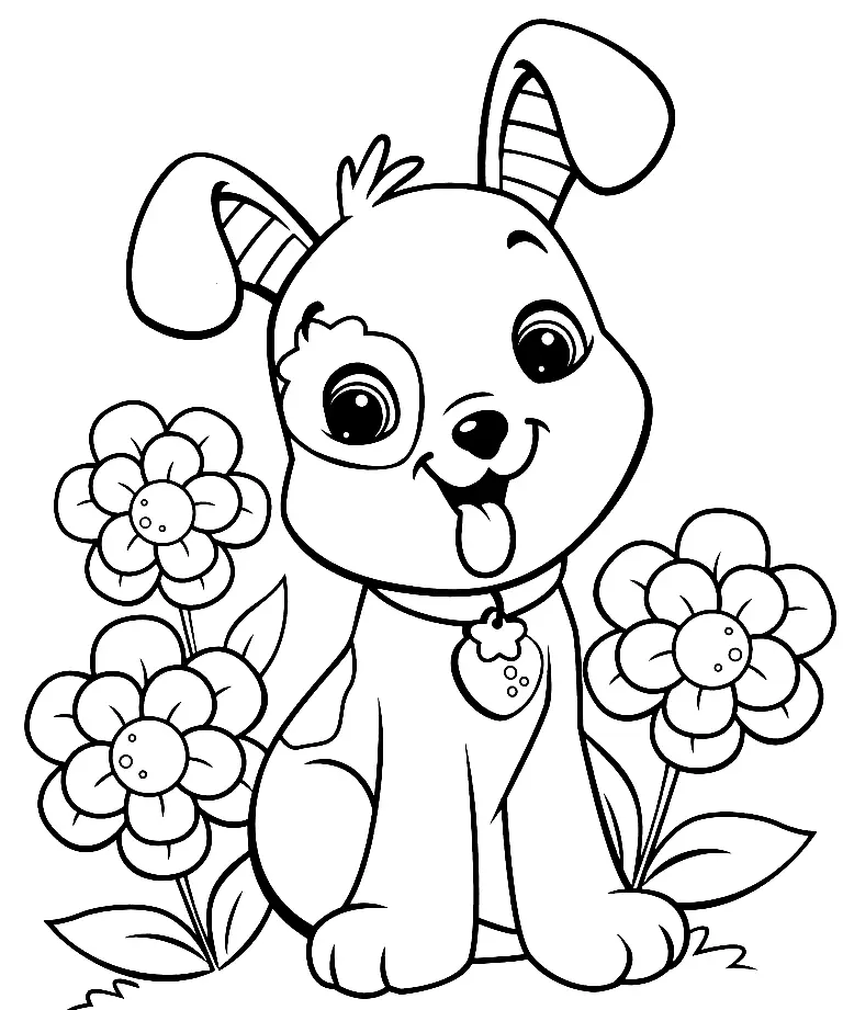 Pets Coloring Pages 13
