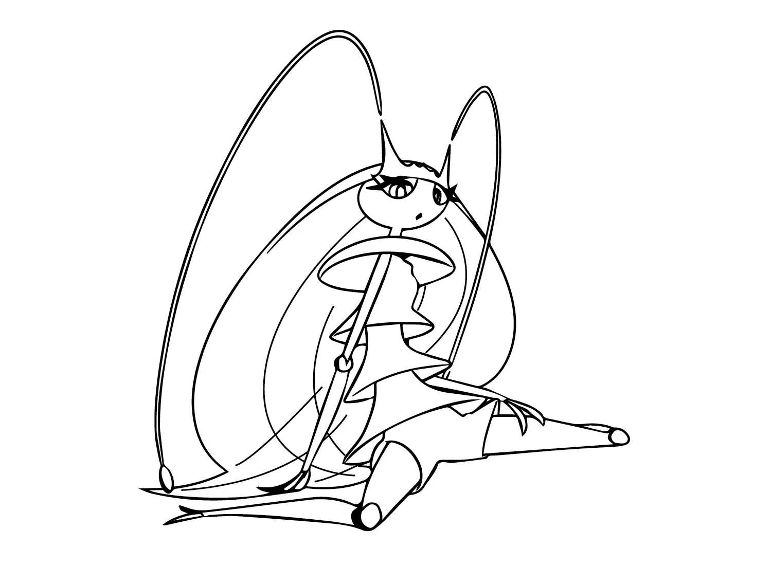Pheromosa Ausmalbilder