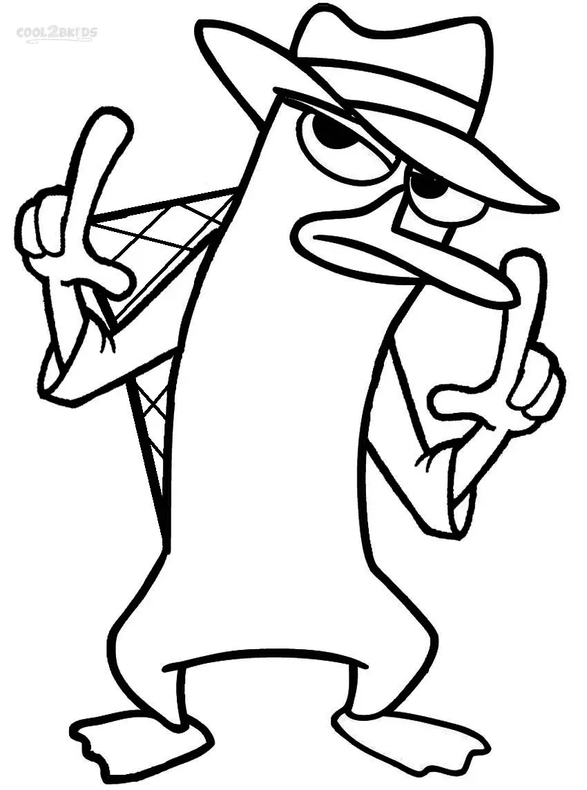 Phineas und Ferb Ausmalbilder 11