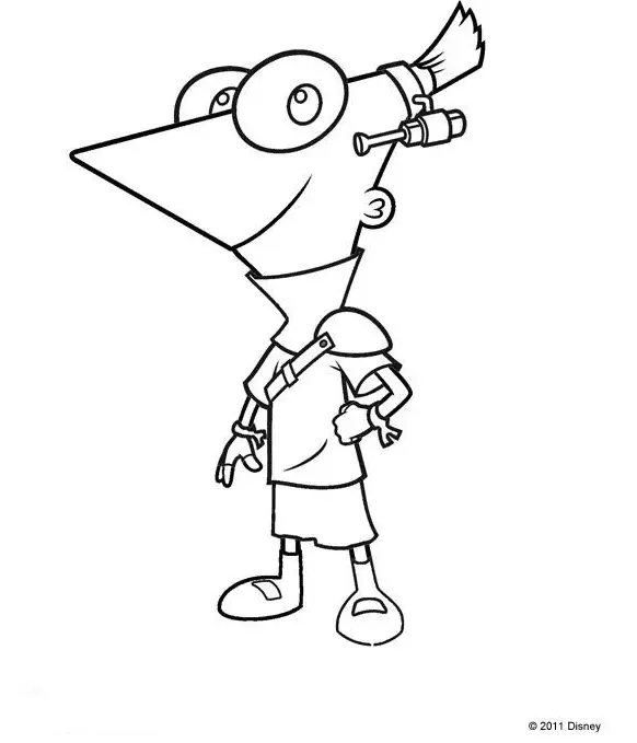 Phineas und Ferb Ausmalbilder 21