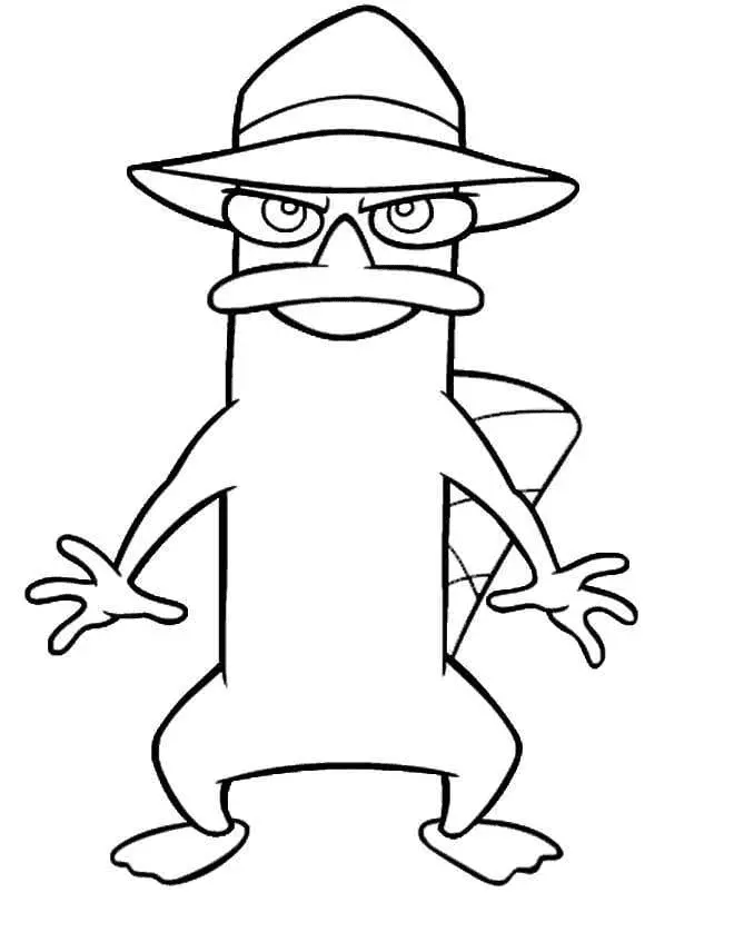 Phineas Y Ferb Para Colorear 42
