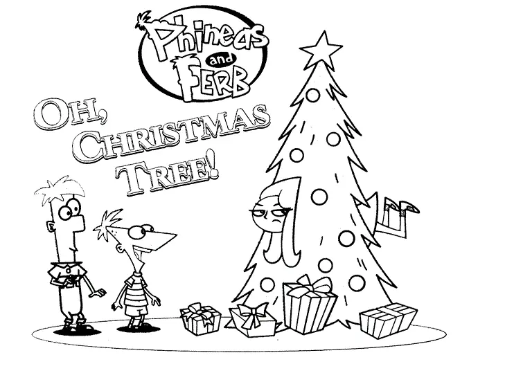 Phineas Y Ferb Para Colorear 50