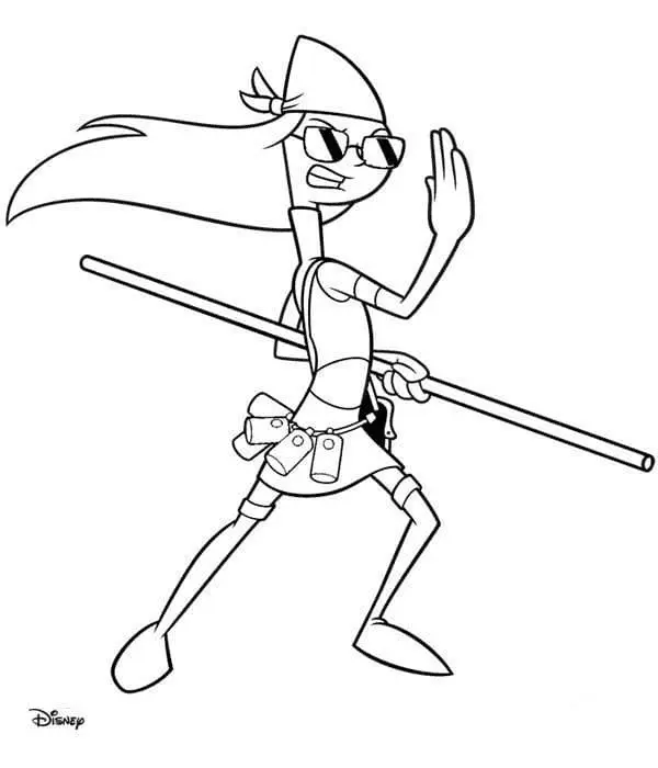 Phineas Y Ferb Para Colorear 53
