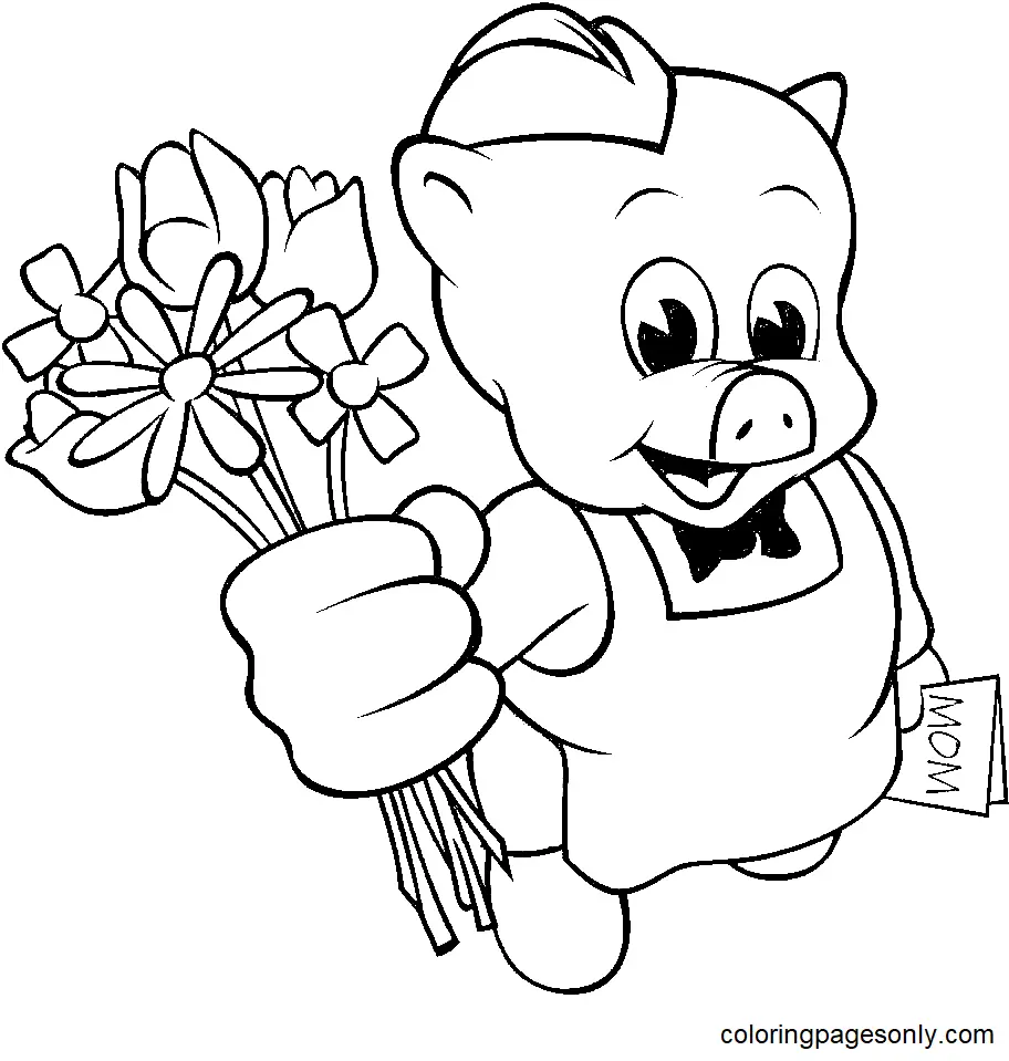 Desenhos de Piggly Wiggly Para Colorir 21
