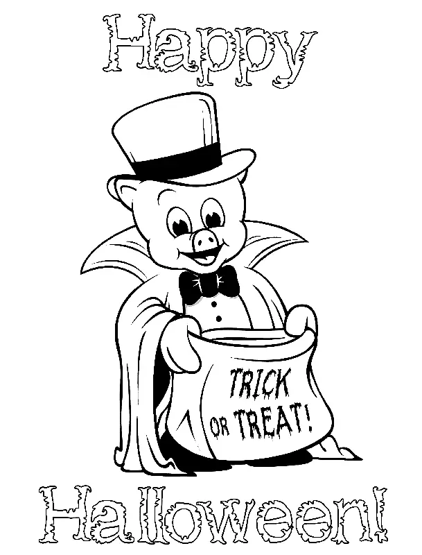 Desenhos de Piggly Wiggly Para Colorir 24