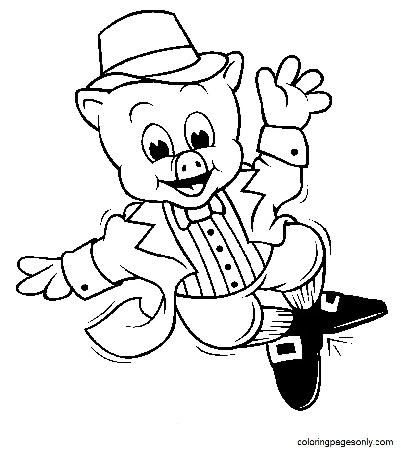 Desenhos de Piggly Wiggly Para Colorir 8