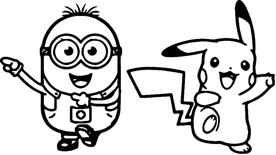 Pikachu Ausmalbilder 164