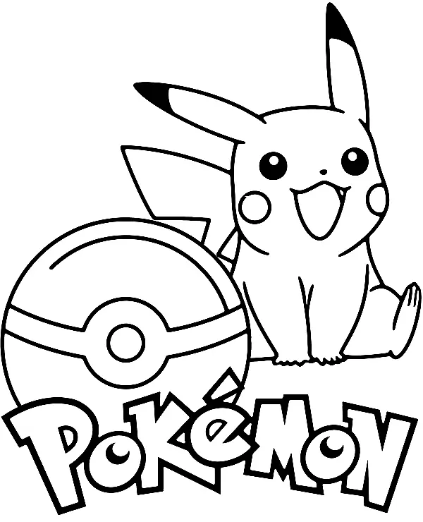 Desenhos de Pikachu Para Colorir 61