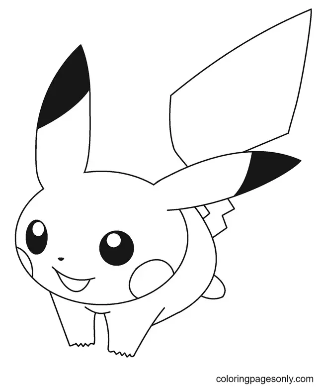 Pikachu Ausmalbilder 122
