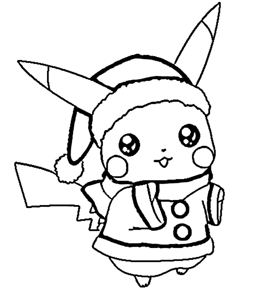 Pikachu Ausmalbilder 146