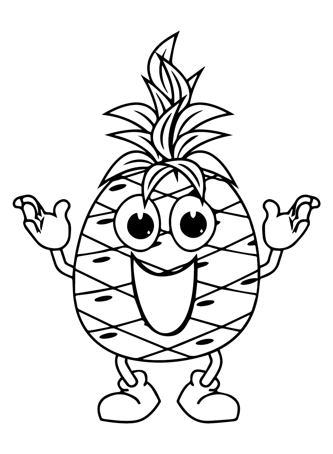 Pineapples Coloring Pages 14