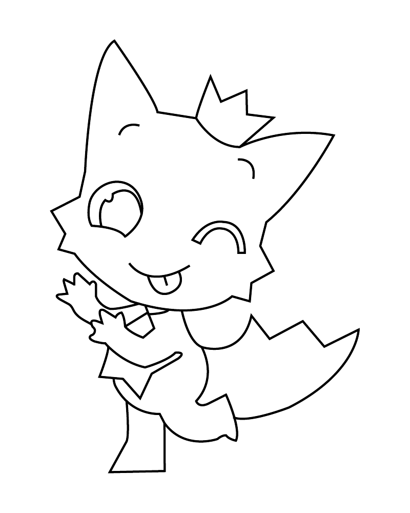 Pinkfong Ausmalbilder 12