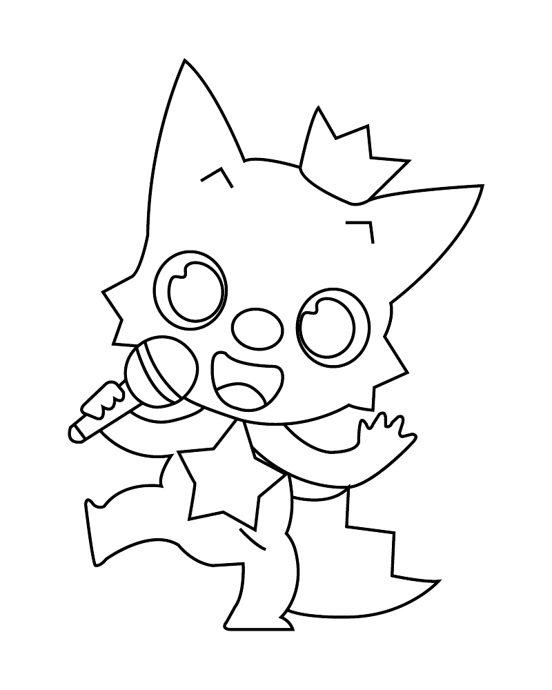Pinkfong Ausmalbilder 14