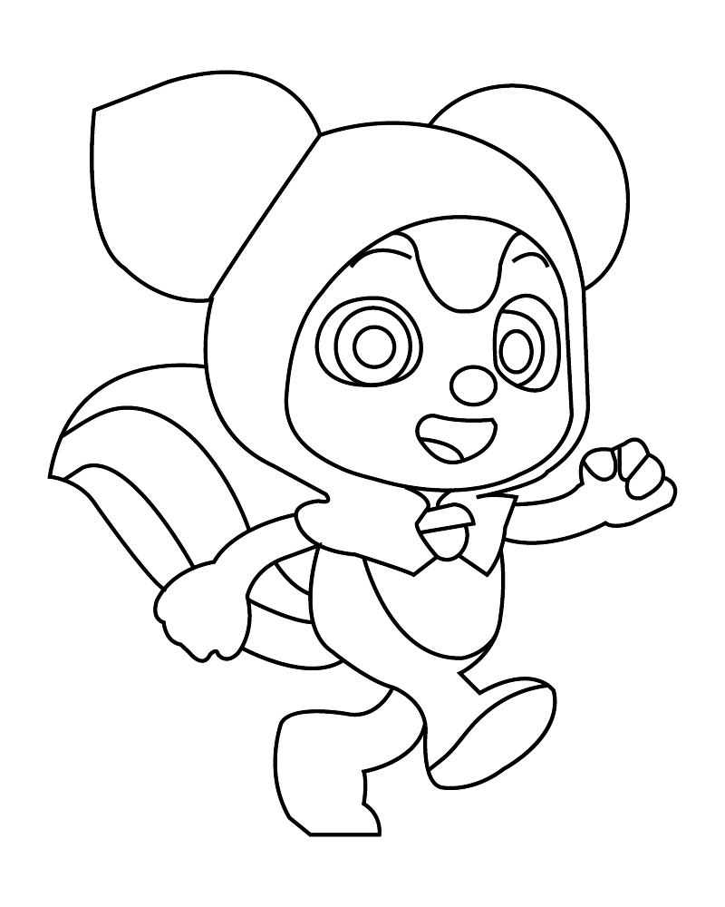 Pinkfong Ausmalbilder 15